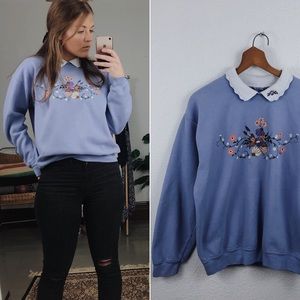 //VINTAGE// Floral Boho Sweatshirt
